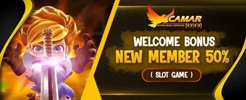 Bonus New Member 50% Welcome Offer promotion banner